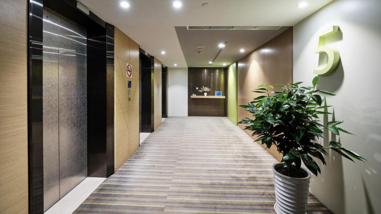 Holiday Inn Express Shanghai Gongkang By Ihg Xangai Exterior foto